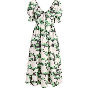The Ophelia Dress - Night Bloom Cotton